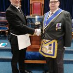 W Bro Andy George and Bro Paul Hughes - Lodge of Hope 2153